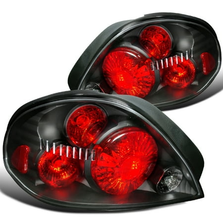 Spec D Tuning 1999 2005 Pontiac Grand Am Altezza Tail Lights Brake Spec D Tuning 1999 2005 Pontiac Grand Am Altezza Tail Lights Brake Lamp Depo Black 2000 2001 2002 2003 2004 Left Right