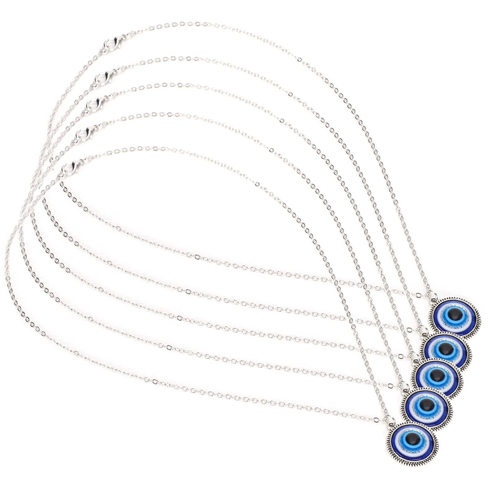 Turkish Blue Eye Necklace, Lucky Pendant Blue Eye Necklace For Sisters