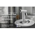 thumbnail image 3 of Multifunctional Hand-held Bidet Spray, Bathroom Diaper Shower, Hose and Accessories - Bidet Hand-held Toilet Sprinkler with Dual Spray Function (Silver), 3 of 7