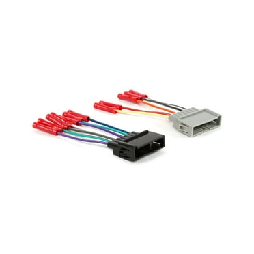 Scosche CR01BCB Wire Harness w/ Connectors Compatible w/ 1974-2003 Non Amp  Chrysler/Dodge/Jeep/Plymouth