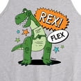 thumbnail image 2 of Toy Story - Rex Flex - Men's Jersey Tank Top, 2 of 4