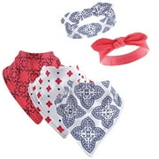 Yoga Sprout Bandana Bib & Accessory Set, 5 Piece, Ornate Clover
