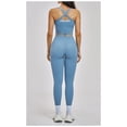 thumbnail image 4 of AEXTO Womens Workout Sets Two Piece Spaghetti Strap Tank Top Matching High Waist Leggings Gym Work Out Clothes, 4 of 15