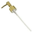 thumbnail image 1 of Soap Dispenser Pump Replacement for Kitchen Bathroom Worktop Bottles Gold, 1 of 9