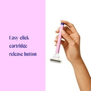 Skintimate Bloom Womens Razor, 1 Razor Handle and 2 Refills