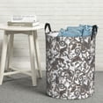 thumbnail image 5 of Paisley Pattern No.9076 Laundry Basket, Laundry Hamper Waterproof Laundry Bag Clothes Hamper Laundry Bin with Handles for Bedroom, Living Room, Kids Room-#, 5 of 5