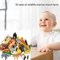 thumbnail image 2 of Realistic Wild Plastic Mini Jungle Animals Figure Toys For Childern Set Of 53 ;* H3P1, 2 of 5