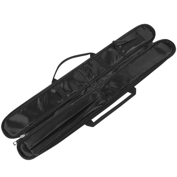 Portable Flute Bag for 2 Flute Storage , Lightweight Waterproof Oxford Carrying Case with Adjustable Shoulder Strap, Black