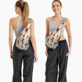 thumbnail image 6 of Sling Bag Mushroom Hiking Sling Backpack Travel Bag Hiking Bag for Men Women, 6 of 6