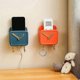 thumbnail image 4 of 4Pcs Self Adhesive Remote Control Storage Box, Wall Mounted Organizer Box with Hook, Wall Mounted Remote Control Holder for Media Organizer, 4 of 5