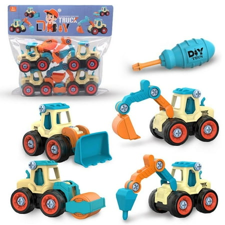

Joint Construction Truck Vehicle Fine Motor Skill Training Toy Boy Puzzle Block