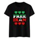 thumbnail image 1 of Tops de Cuello Alto para las Mujeres Amante Impreso Camiseta de Manga Corta, Uso Diario Casual, 95% Poliéster 5% Spandex, Tops de Cuello Redondo para las Mujeres, 1 of 5