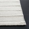 thumbnail image 3 of SAFAVIEH Kilim Mayra Striped Polyester Area Rug, Light Grey/Ivory, 3' x 5', 3 of 8