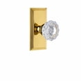 thumbnail image 3 of Grandeur Versailles Crystal Door Knob with Carre Plate, 3 of 6