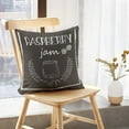 thumbnail image 5 of LALILO Throw Pillow Covers Chalkboard With Cartoon Jar Natural Jam Cushion Cover 18" x 18", 2967 Pack, 5 of 6
