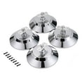 thumbnail image 1 of S SERENABLE 4 Pieces Billiard Table Leg Levelers Metal for Sports Game Air Hockey Tables, 1 of 9