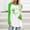 A05, variant on Plus Size Women's St. Patrick's Day Themed Printed Pullover Raglan Sleeve Round Neck Shirt