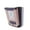Khaki, variant on Guozer Kitchen Waste Bins 1PCS Hanging Kitchen Garbage Bin Foldable Kitchen Garbage Bin Wall Mounted Garbage Can Plastic Garbage Can