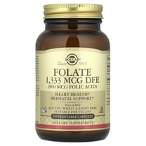 Solgar Kosher Folic Acid 800 Mcg - 250 Vegetable Capsules