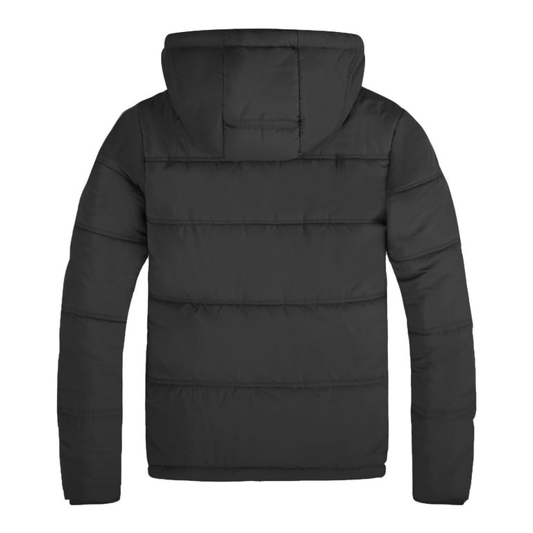 Mens Autumn And Winter Fashion Casual Hooded Loose Thickened Warm