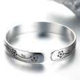 thumbnail image 3 of Simple Silver Plum Open Ring - Antique Silver Plum Open Ring, 3 of 4