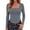 BQ19_Gray, variant on Womens Square Neck Long Sleeve Shirts 2026 Fall Winter Tops Soft Comfy Basic Tees Camel M