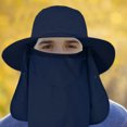 thumbnail image 4 of Fisherman Sunhat Outdoor Quick-drying Breathable Face Cover Hat, 4 of 8