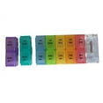 thumbnail image 6 of Comfort Axis Weekly 7 Days AM/PM Travel Pill Organizer, 2 Times a Day Color-Coded Detachable Compartments with Removable Pill Cutter Included, 6 of 6