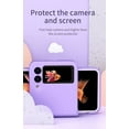 thumbnail image 4 of HAHDAXIA Étui Ultra Mince pour Samsung Galaxy Z Flip 3, Design Unique 3-en-1, Étui Arrière Rigide en PC Mat, Protection Complète pour Galaxy Z Flip 3 5G 2021 (Orange), 4 of 7