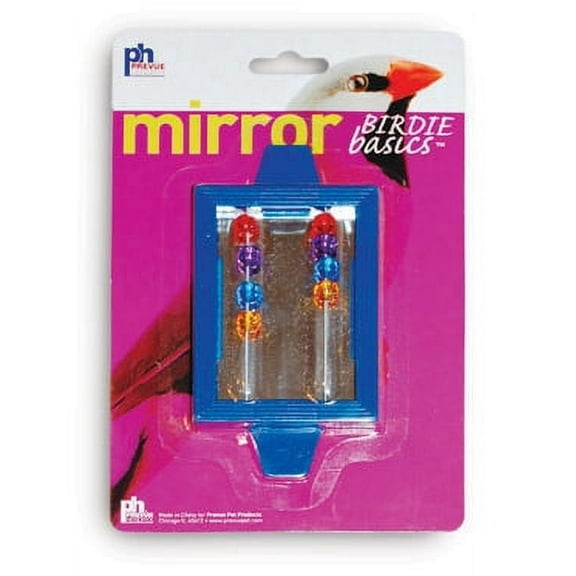 BIRDIE BASIC CLP MIRROR W/BEAD