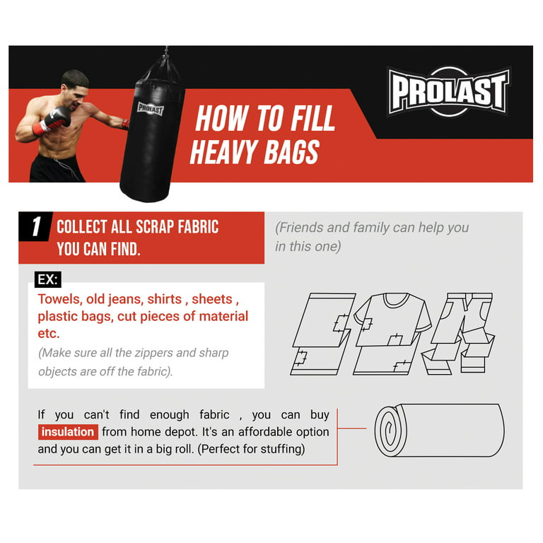 How To Fill A Punching Bag The Right Way