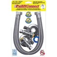 thumbnail image 2 of 16" Push 'N' Connect Faucet Connector Kit - with Angle Supply Stop Valve, 2 of 2