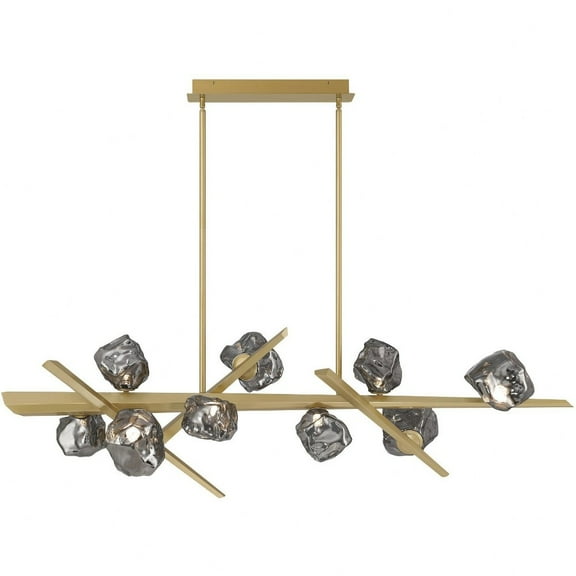 47236-011 Eurofase Lighting Thorah - 21W 9 LED Chandelier-16 Inches Tall and 13 Inches Wide-Gold Finish
