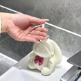 thumbnail image 6 of Ceramic Soap Dispenser Luxury Design with Pump Head Versatile Lotion and Shower Gel Container (Style4), 6 of 7