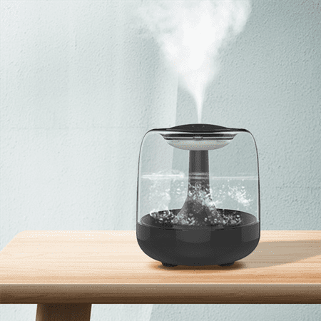 

humidifier 440Ml Humidifier Large Capacity Diffuser Atomizer Ultrasonic Aroma Diffuser Cool Mist Maker Purifier Green