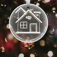 thumbnail image 4 of 100Fens House Warming Gifts New Home, New Home Ornament 2024, Housewarming Gifts for New House, House Warming Gift for Women, Couple, homeowners,New Home Gift Ideas,Acrylic New Home Ornament 2024, 4 of 5