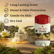 Old Spice Mens Antiperspirant Deodorant, Invisible Solid Stick, Oasis with Vanilla, 2.6oz