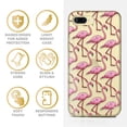 thumbnail image 4 of Case Yard iPhone-8-Plus Case Clear Soft & Flexible TPU Ultra Low Profile Slim Fit Thin Shockproof Transparent Bumper Protective Cover Drop Protective Cell Phone Cases (Flamingo Pattern), 4 of 8