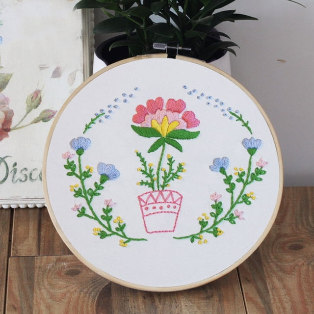 Embroidery Kit Set for Beginners-Handmade Embroidery DIY Craft Circular Knitting Needles Interchangeable Circular Knitting Needles Size 8 Circular Knitting Needles Size 6 Circular Knitting Needles