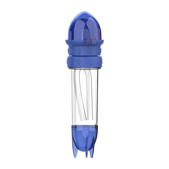 Universal Water Bottle Straw Cap, Spout Adapter for Most Bottles, Portable Bpa Free Fold Top Lid, Easy Clean, Car Cup Holder Friendly, On-The-Go Hydration, 1 Straw Cap