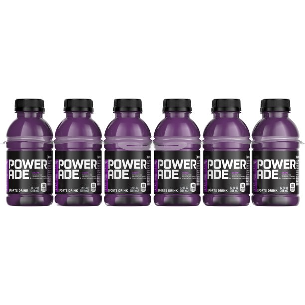 POWERADE Grape, ION4 Electrolyte Enhanced Fruit Flavored Sports Drink w