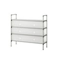 thumbnail image 2 of Stackable Shoe Rack Organizer with 5-Tier Storage, Sturdy Metal & Plastic for Closets, Bedrooms, or Entryways - Dust-Proof & Easy Assembly, 2 of 6