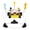 Yellow, variant on Dream On Me Champ 2-in-1 Activity Center & Jumper – 360° Rotating Seat, 3 Adjustable Heights, Lights & Music, Supports up to 26 lbs