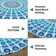 thumbnail image 4 of Gojian Turquoise Blue Tapestry- Best Mandala Wall Hanging- Bedding Tapestry For Bedroom Aesthetic, 4 of 6