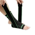 thumbnail image 2 of 1 par - Tobillera deportiva elástica para hombres y mujeres, tobillera con velcro ajustable, transpirable, compresible para esguince de tobillo, protección deportiva, artritis, fascitis plantar, 2 of 4