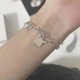 thumbnail image 2 of Sanrio Pacha-collar de pulsera de campana de perro para mujer, joyería de corazón de doncella dulce, diseño de nicho, sentido, regalo de cumpleaños, estudiante, nuevo, 2 of 4