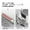 Grey, variant on Cat Litter Floating Hair Removal Door Universal Pet Grooming Tool Efficiently Shedding For Improved Home