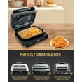thumbnail image 2 of 130PCS Air Fryer Liners Disposable for Ninja FG551/DG551 6-in-1 Indoor Grill, Airfryer Parchment Paper Liner Rectangular for Ninja Smart XL Air Fryer, Ninja IG601 Foodi Airfryer Oven Accessories, 2 of 6