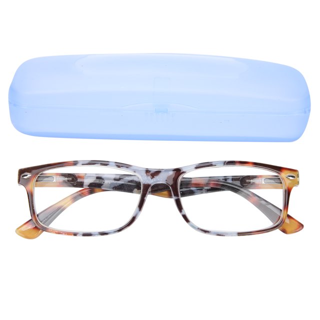 Gafas de lectura de moda, gafas de lectura unisex con bloqueo de luz azul vintage, gafas de lectura para personas mayores, funcionalidad de alta precisión Jadeshay A