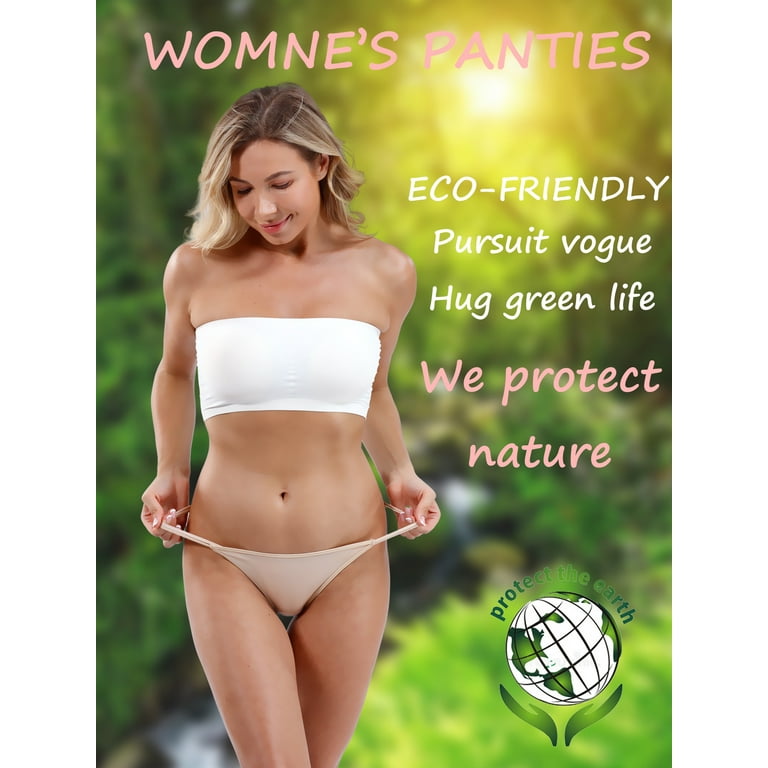 Undies.com Womens 6-Pack Cotton Thong Bikini Underwear, Multicolor :  : Clothing, Shoes & Accessories